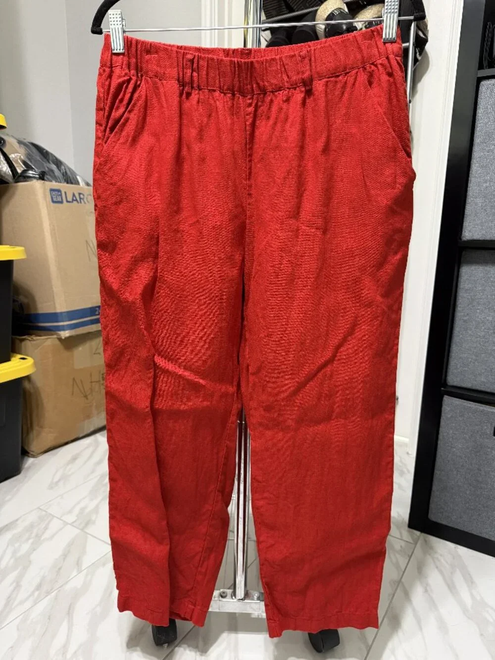 Quince 100% European Linen Pants 25
